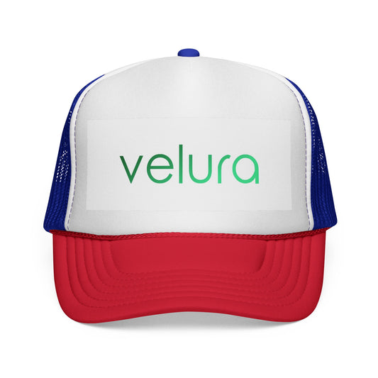 Stylish Custom Trucker Cap, Personalized Hat, Casual Outdoor Headwear, Vintage Look, Perfect Gift for Him or Her - Velura