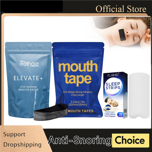 Anti - Snoring Patch Nose Breathing Correction Improve Sleeping Promoting Better Breath Portable Night Sleep Mouth Orthosis Tape - Velura
